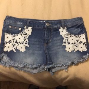 Jean-shorts